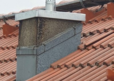 Chimney renovations (imminent danger / traffic safety measure)